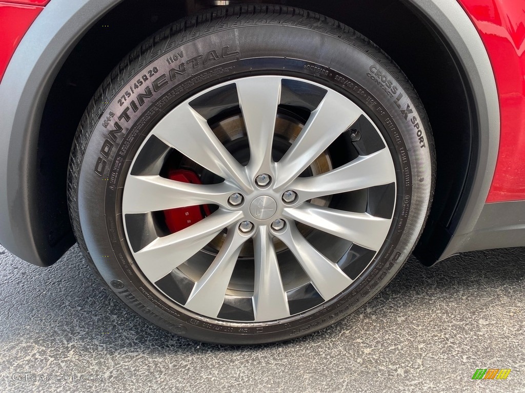 2020 Tesla Model X Performance Wheel Photo #142629449