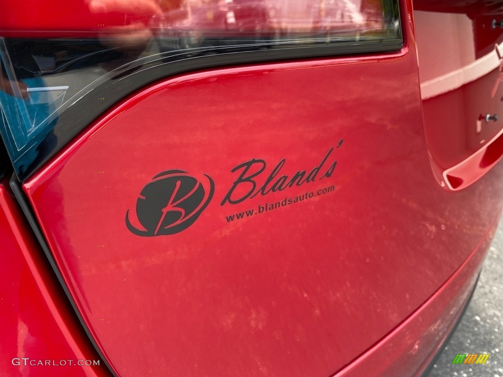 2020 Model X Performance - Red Multi-Coat / Black photo #51