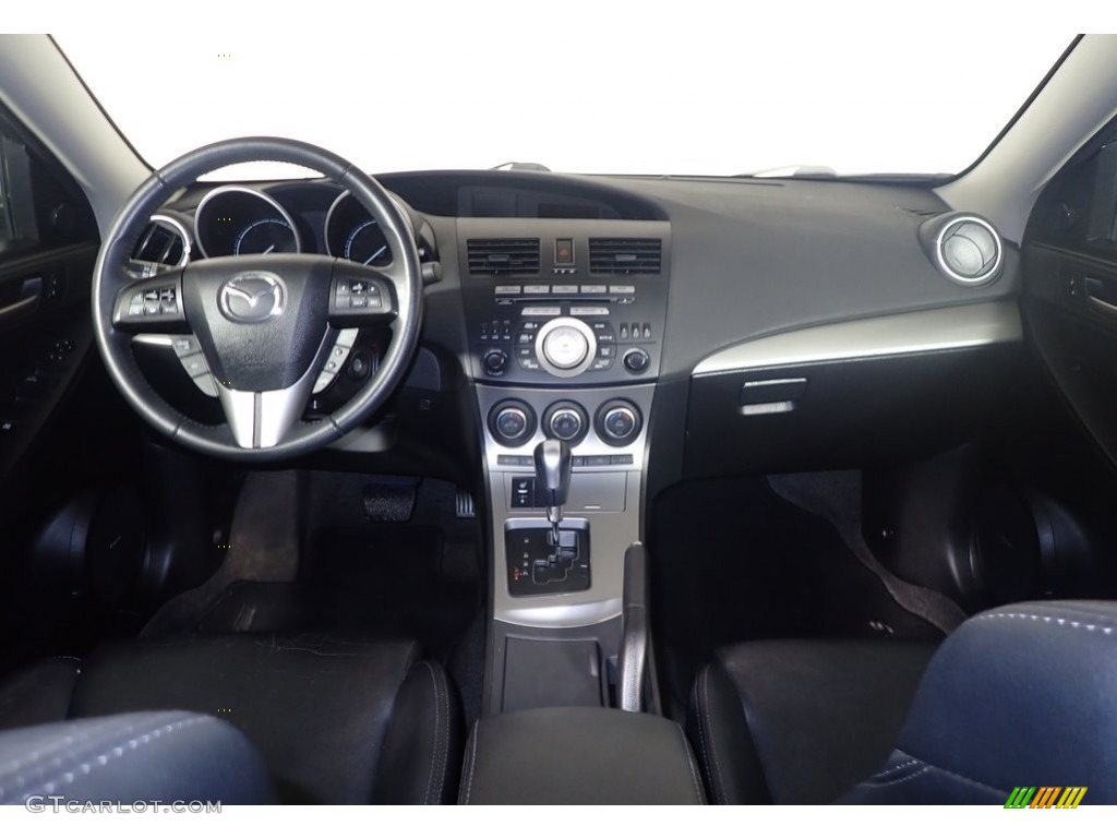 2010 MAZDA3 s Grand Touring 4 Door - Liquid Silver Metallic / Black photo #25
