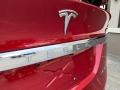 2020 Tesla Model X Performance Badge and Logo Photo