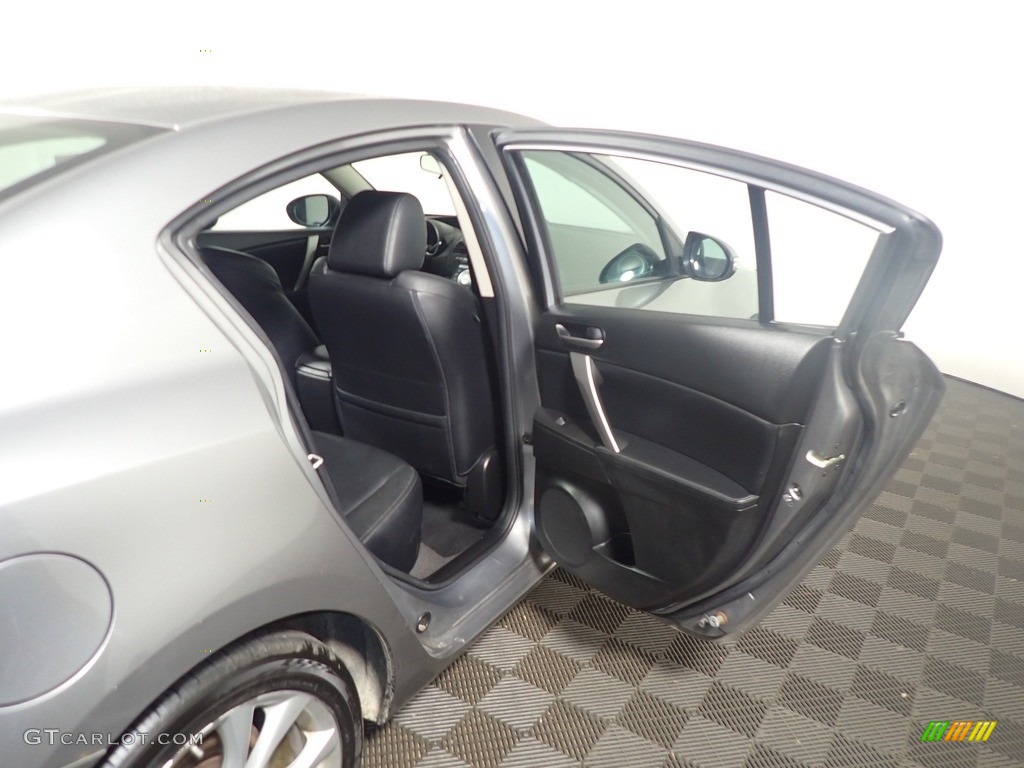 2010 MAZDA3 s Grand Touring 4 Door - Liquid Silver Metallic / Black photo #37
