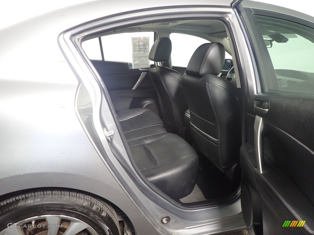 2010 MAZDA3 s Grand Touring 4 Door - Liquid Silver Metallic / Black photo #38