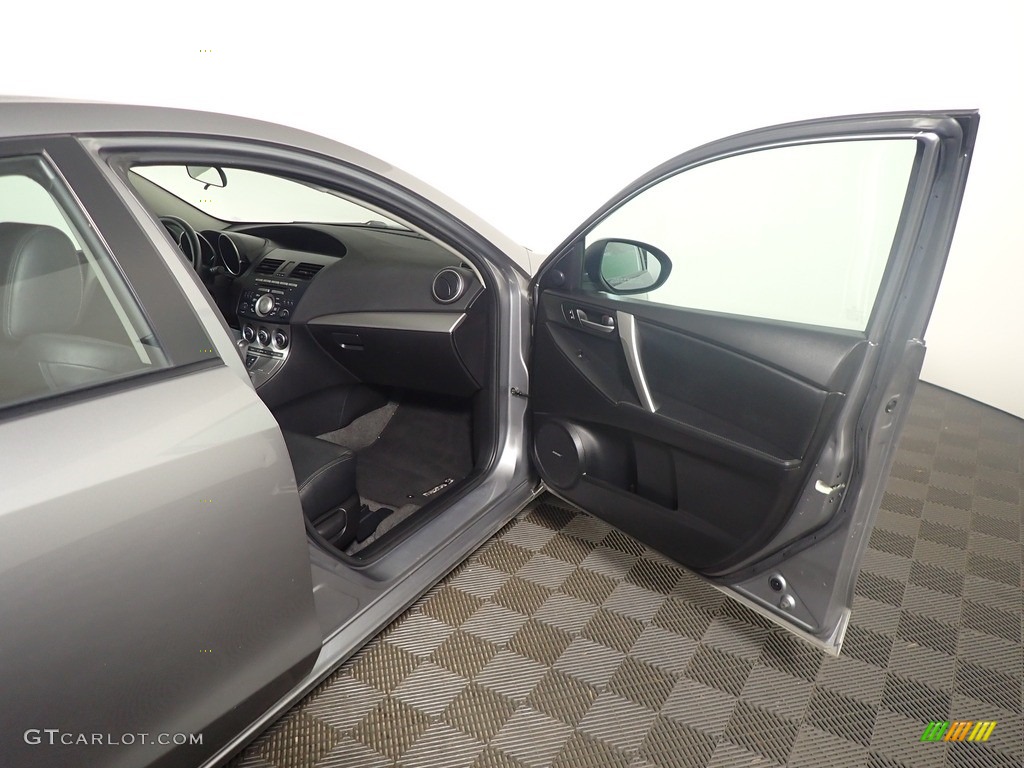 2010 MAZDA3 s Grand Touring 4 Door - Liquid Silver Metallic / Black photo #39