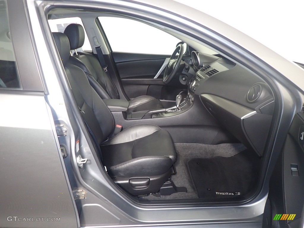 2010 MAZDA3 s Grand Touring 4 Door - Liquid Silver Metallic / Black photo #40