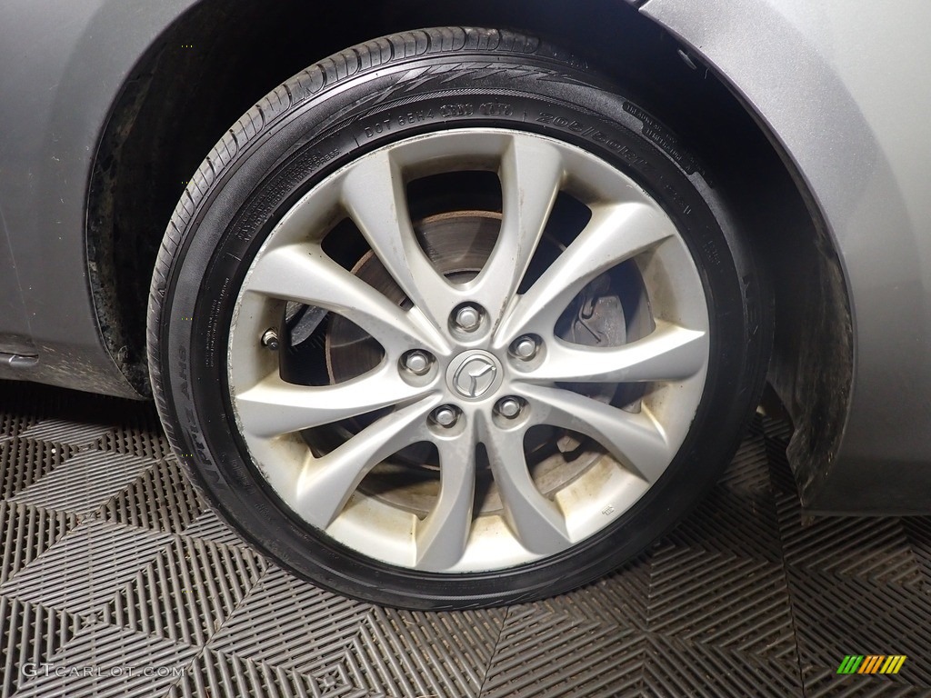 2010 MAZDA3 s Grand Touring 4 Door - Liquid Silver Metallic / Black photo #42