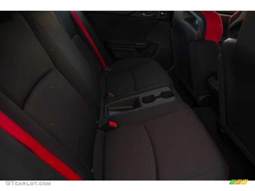 2021 Civic Type R - Crystal Black Pearl / Black/Red photo #27
