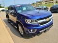 Laser Blue 2016 Chevrolet Colorado LT Crew Cab Exterior