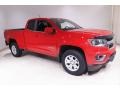 Red Hot 2018 Chevrolet Colorado LT Extended Cab 4x4 Exterior