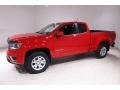 Red Hot 2018 Chevrolet Colorado LT Extended Cab 4x4 Exterior