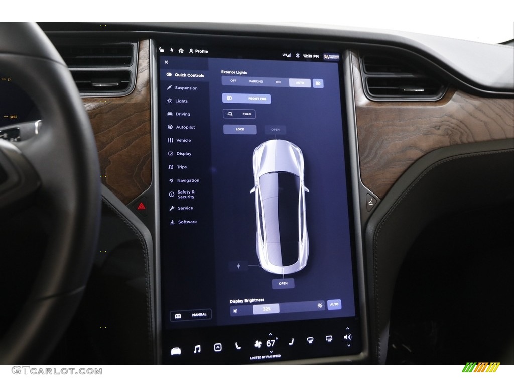 2020 Tesla Model S Long Range Plus Controls Photo #142632812