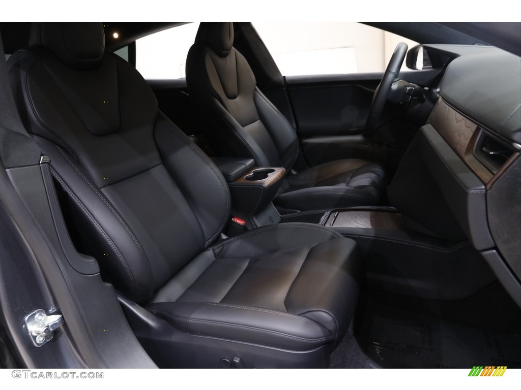 2020 Tesla Model S Long Range Plus Front Seat Photos