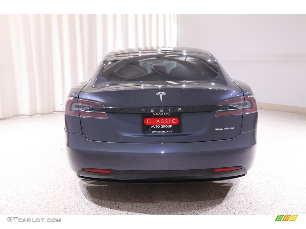 2020 Model S Long Range Plus - Midnight Silver Metallic / Black photo #31