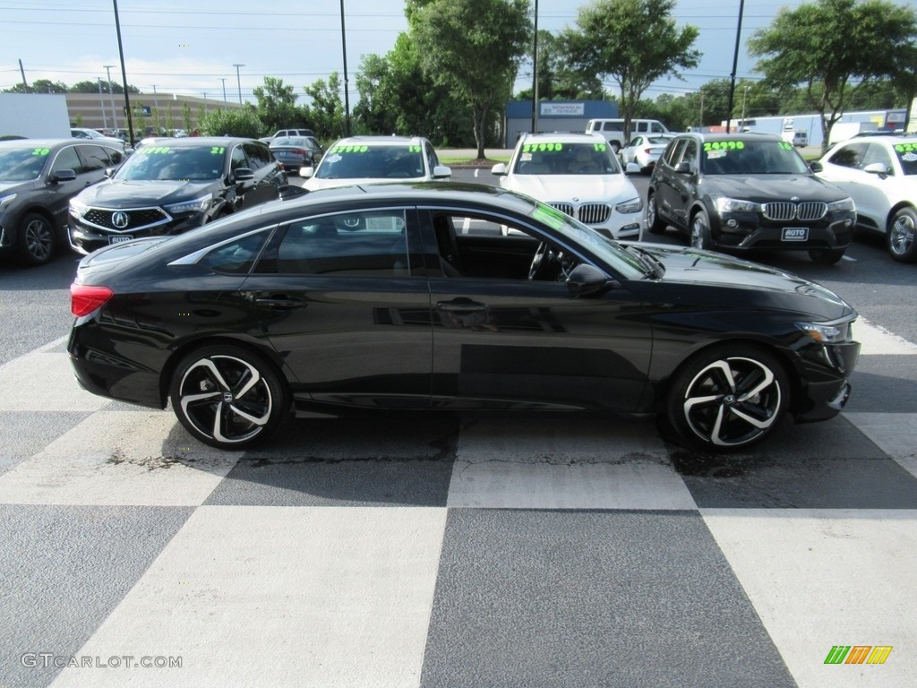 2021 Accord Sport - Crystal Black Pearl / Black photo #3