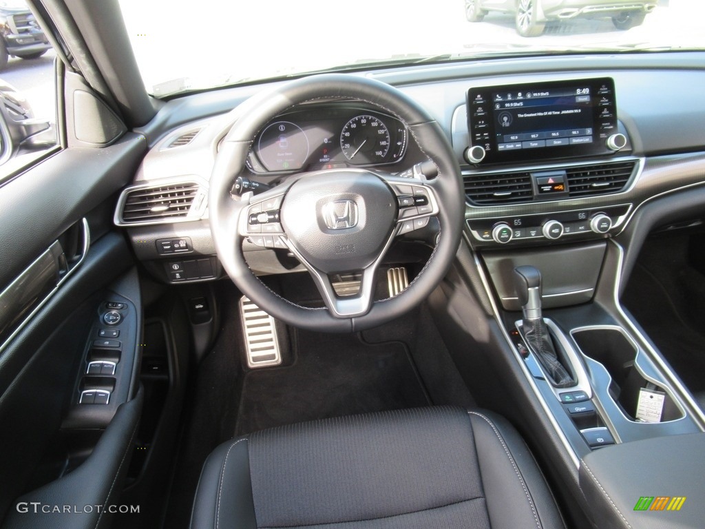 2021 Accord Sport - Crystal Black Pearl / Black photo #15