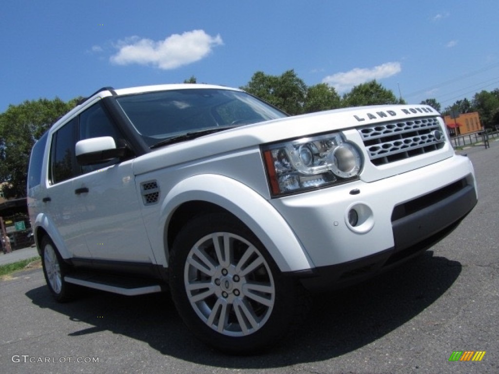 2012 LR4 HSE - Fuji White / Ebony photo #1