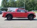 2010 Red Candy Metallic Ford F150 XLT SuperCab 4x4  photo #6