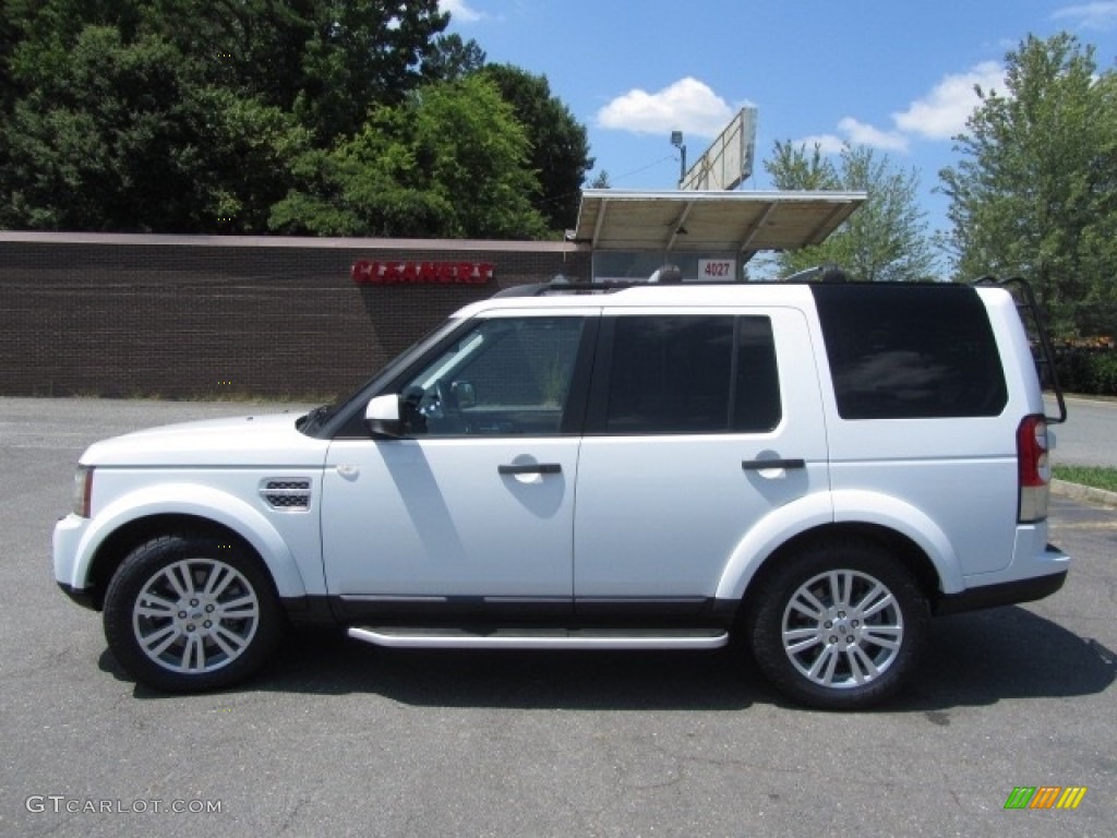 2012 LR4 HSE - Fuji White / Ebony photo #7