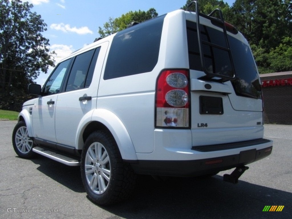 2012 LR4 HSE - Fuji White / Ebony photo #8