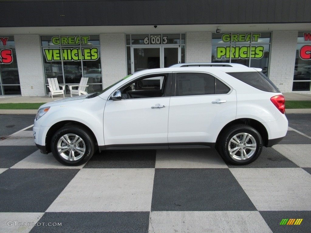 2010 Equinox LTZ - Summit White / Jet Black/Light Titanium photo #1