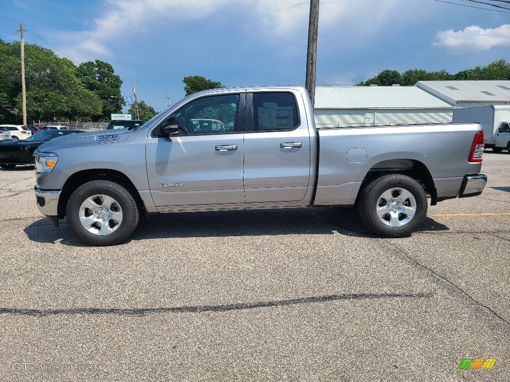 Billet Silver Metallic 2021 Ram 1500 Big Horn Quad Cab 4x4 Exterior Photo #142634591