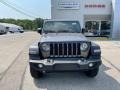 2021 Granite Crystal Metallic Jeep Wrangler Unlimited Sport 4x4  photo #2