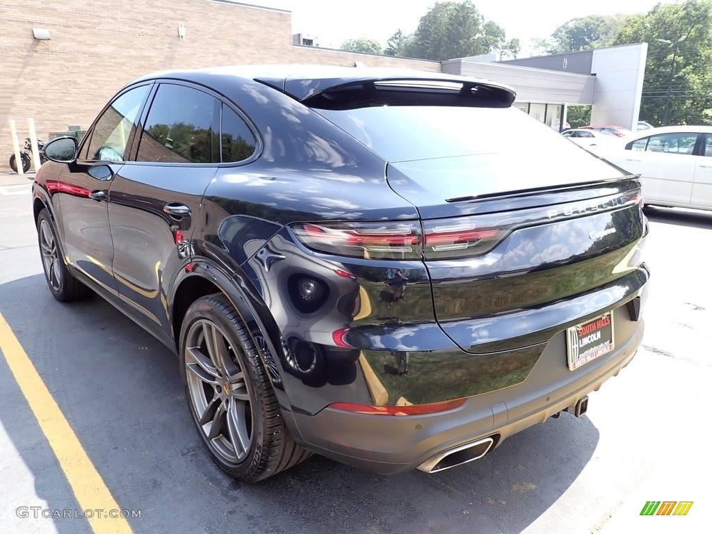 2020 Cayenne Coupe - Moonlight Blue Metallic / Black photo #2
