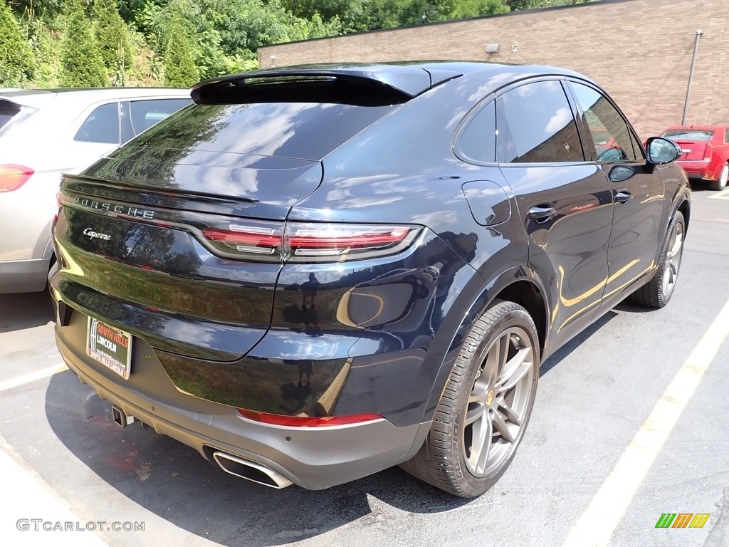 2020 Cayenne Coupe - Moonlight Blue Metallic / Black photo #4