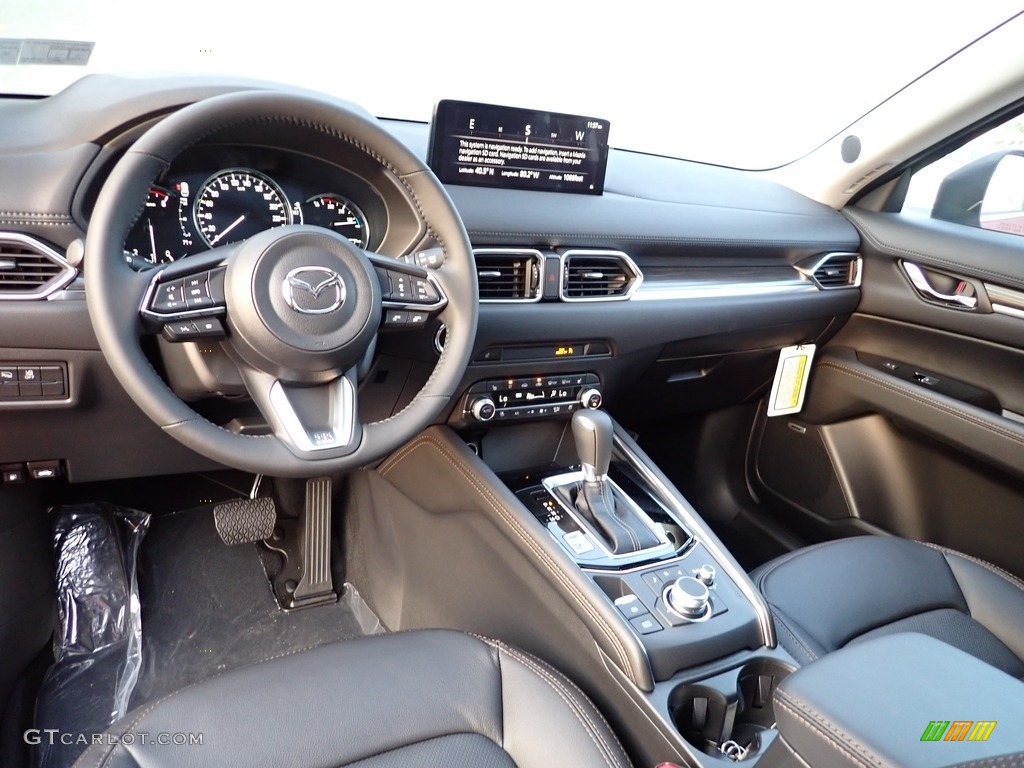 Black Interior 2021 Mazda CX-5 Grand Touring Reserve AWD Photo #142637168