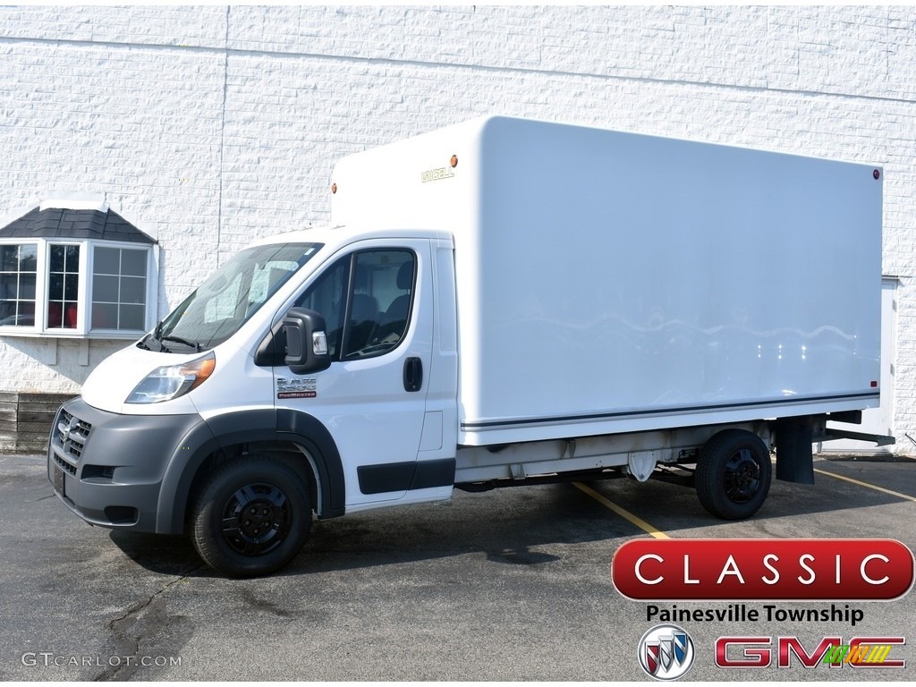 2018 ProMaster 3500 Cutaway Moving Van - Bright White / Black photo #1