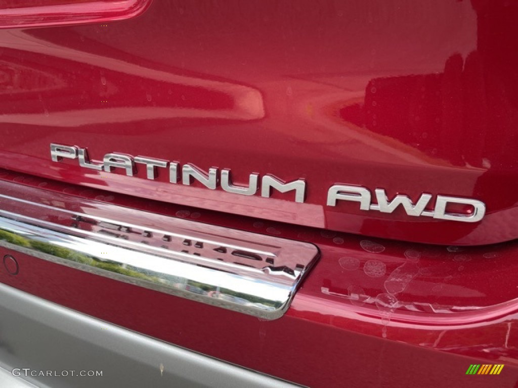 2021 Highlander Platinum AWD - Ruby Flare Pearl / Glazed Caramel photo #15