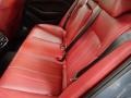 2021 Mazda Mazda6 Red Interior Rear Seat Photo