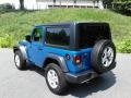 2021 Hydro Blue Pearl Jeep Wrangler Sport 4x4  photo #8