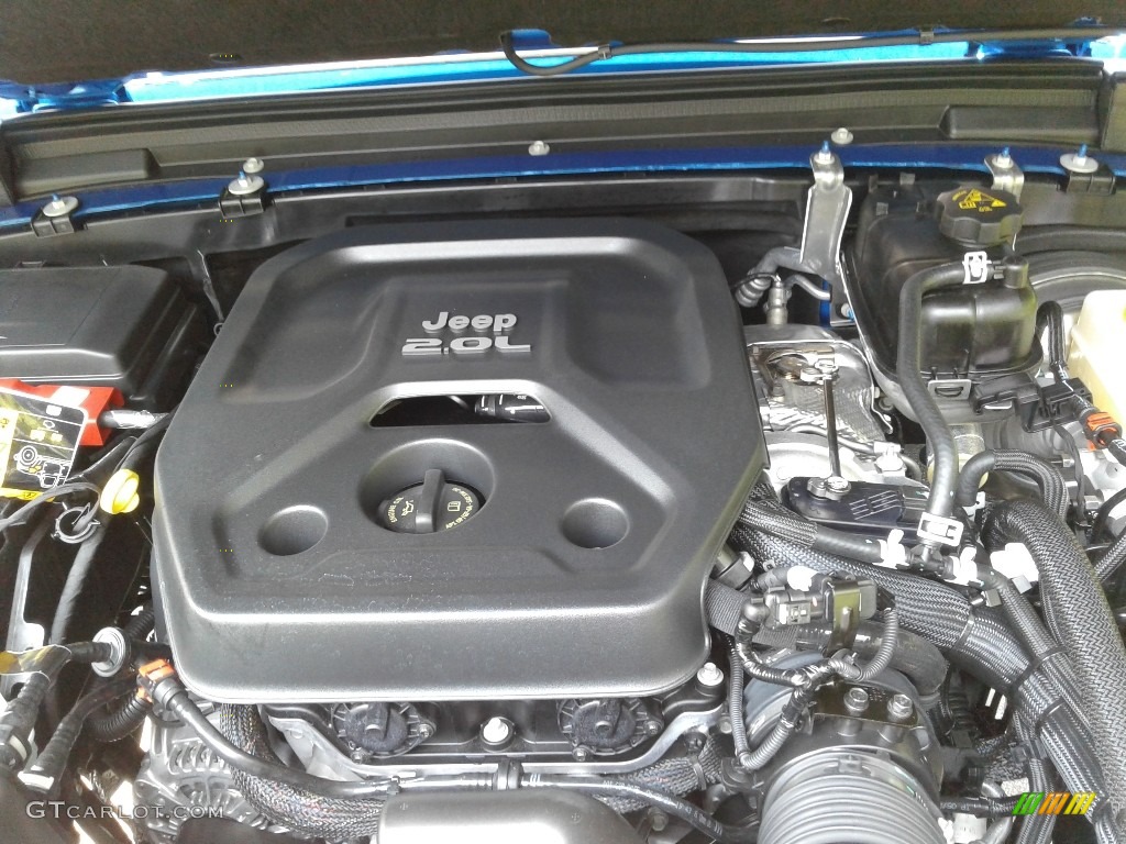 2021 Jeep Wrangler Sport 4x4 2.0 Liter Turbocharged DOHC 16-Valve VVT 4 Cylinder Engine Photo #142638095