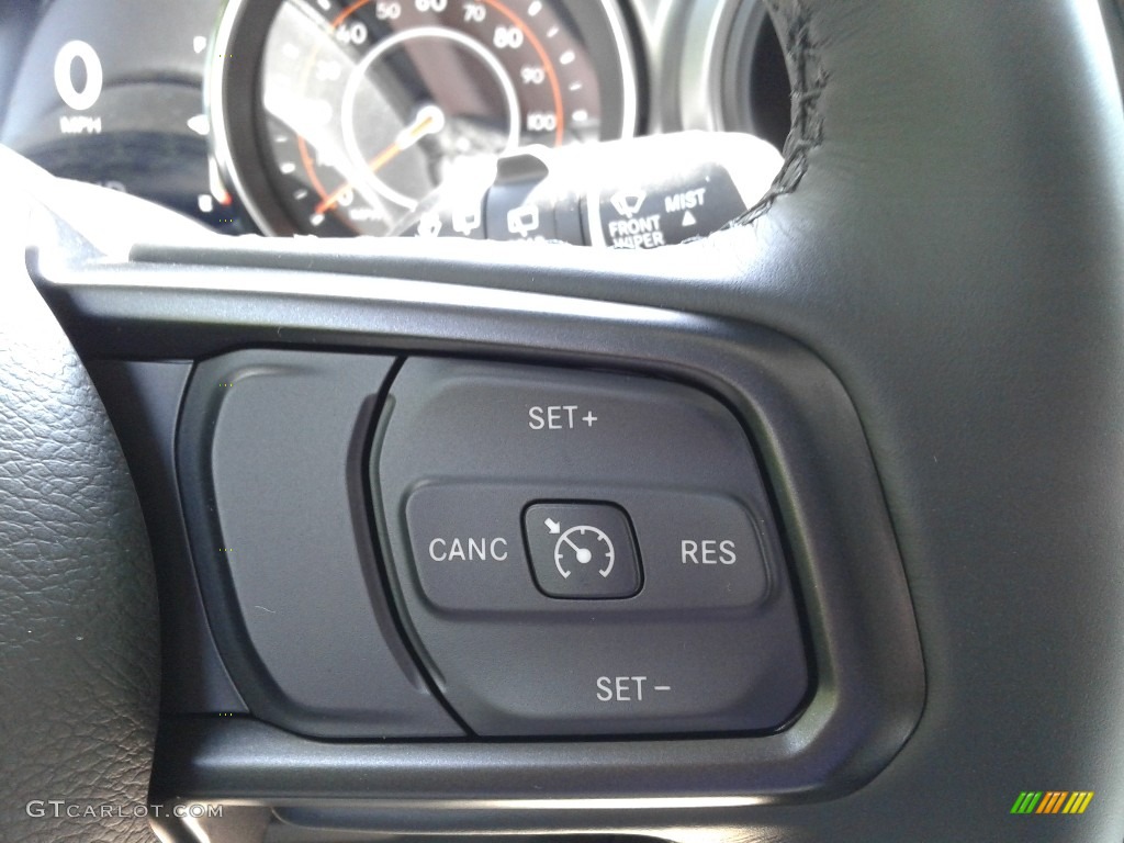 2021 Jeep Wrangler Sport 4x4 Black Steering Wheel Photo #142638353