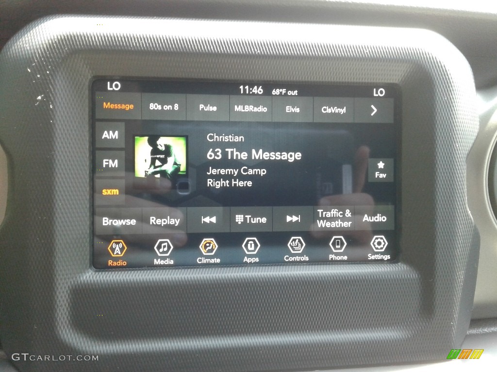 2021 Jeep Wrangler Sport 4x4 Audio System Photos