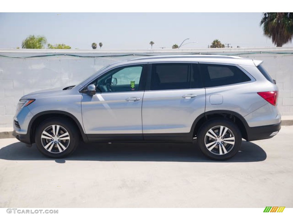 Lunar Silver Metallic 2018 Honda Pilot EX-L Exterior Photo #142638889