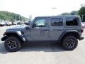 2021 Sting-Gray Jeep Wrangler Unlimited Rubicon 4xe Hybrid  photo #2