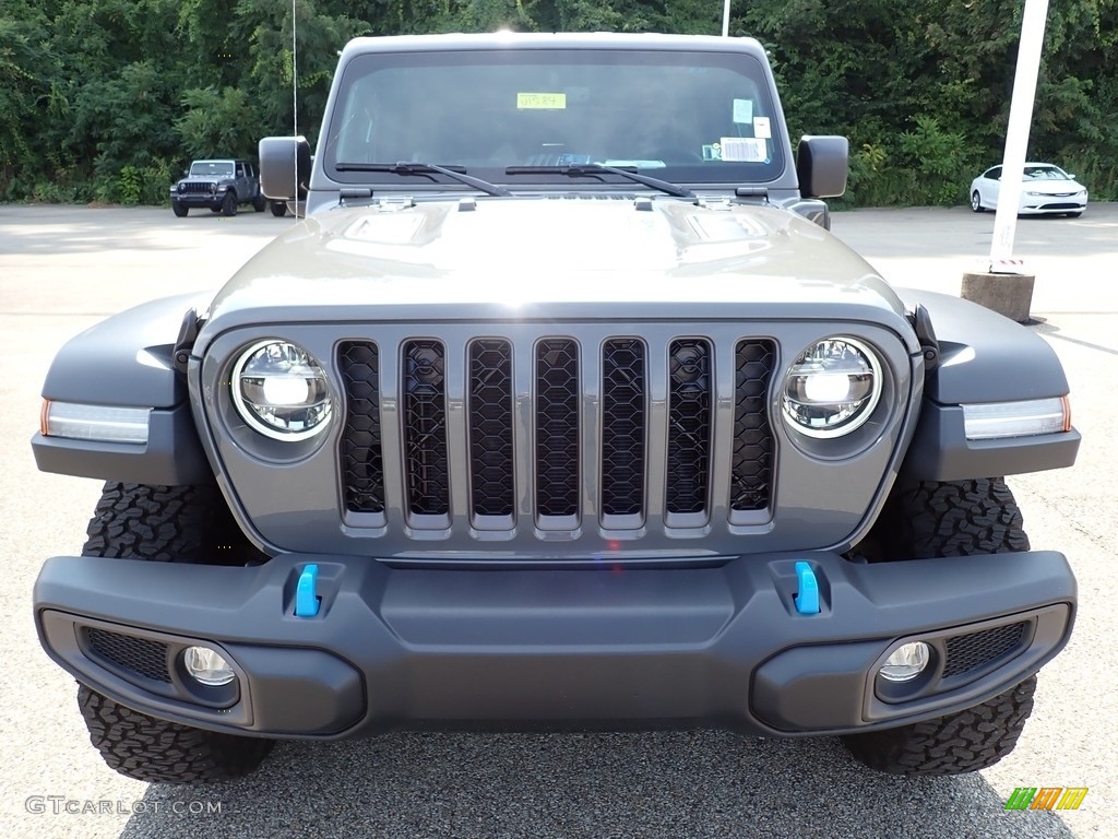 2021 Wrangler Unlimited Rubicon 4xe Hybrid - Sting-Gray / Black photo #9