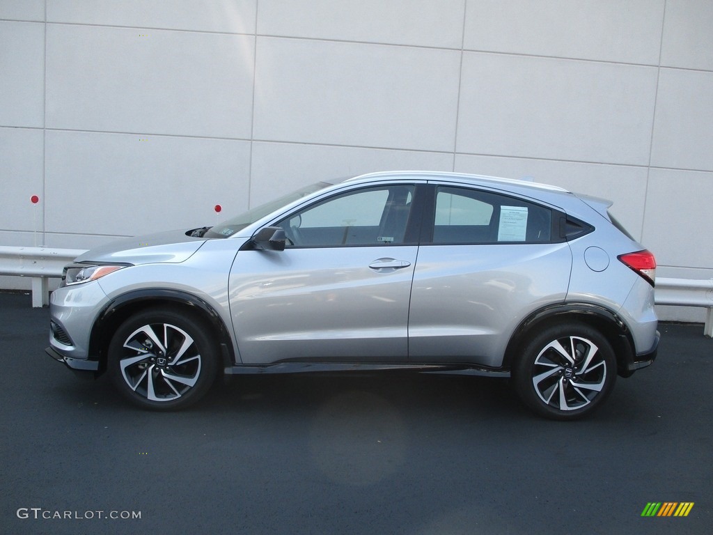 2019 HR-V Sport AWD - Lunar Silver Metallic / Black photo #2