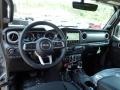 Black 2021 Jeep Wrangler Unlimited Rubicon 4xe Hybrid Dashboard