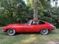 Carmen Red 1964 Jaguar E-Type XKE 3.8 Fixed Head Coupe Exterior