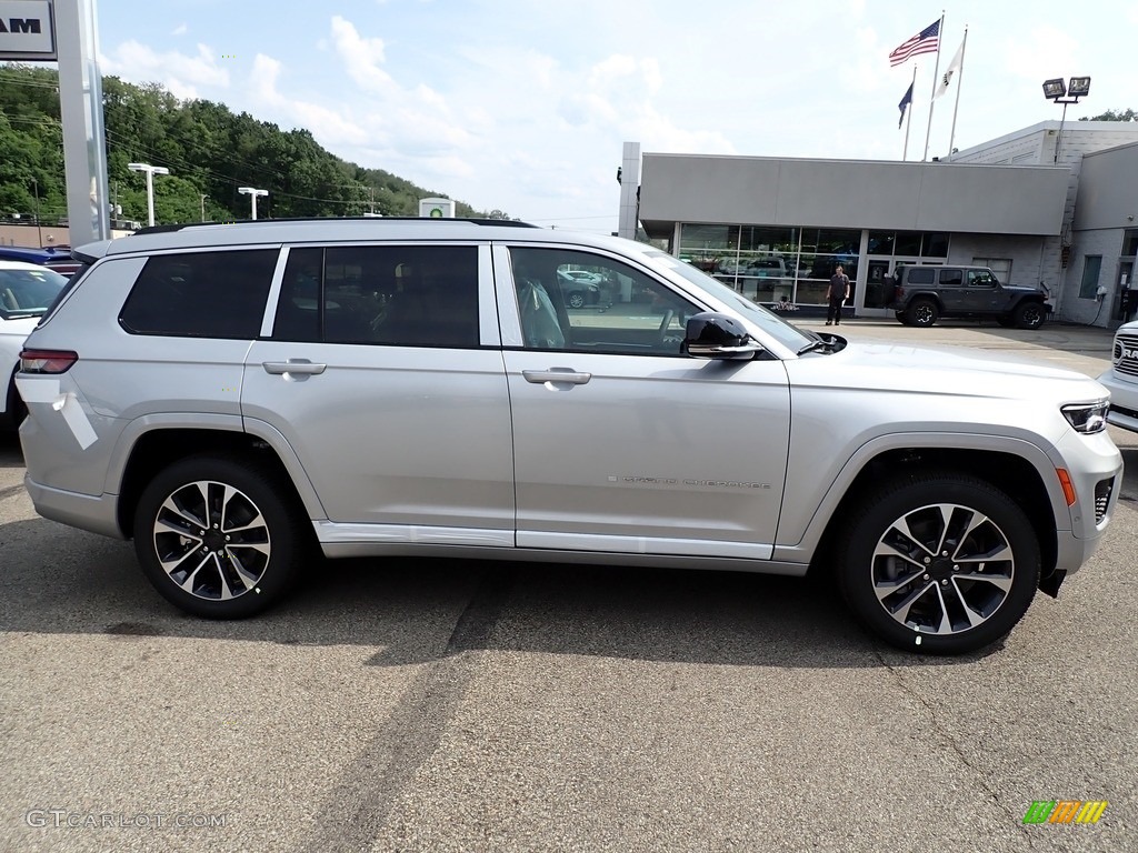 2021 Grand Cherokee L Overland 4x4 - Silver Zynith / Black photo #7