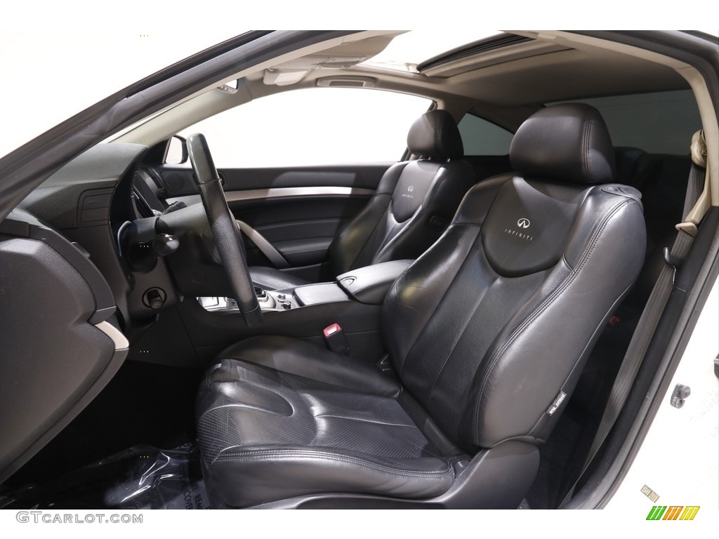 2011 G 37 x AWD Coupe - Moonlight White / Graphite photo #5