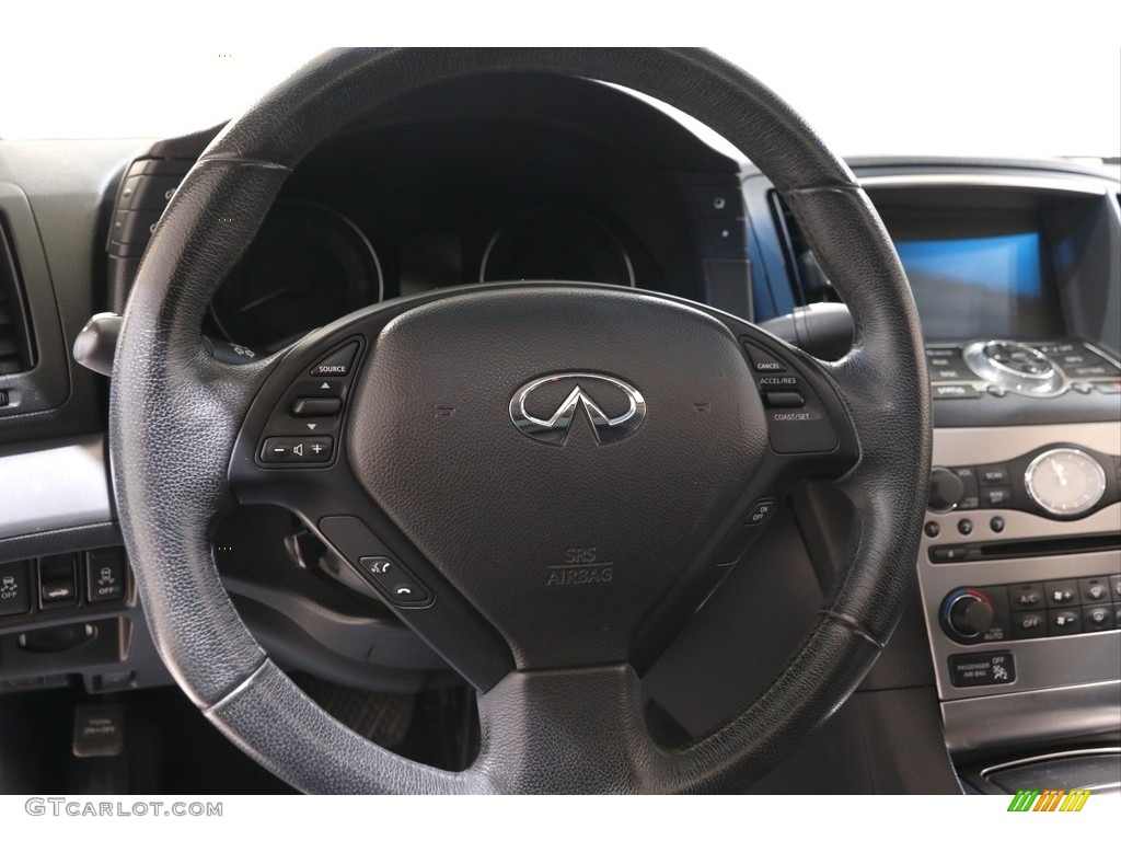 2011 G 37 x AWD Coupe - Moonlight White / Graphite photo #6