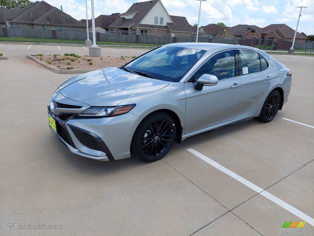 Celestial Silver Metallic 2021 Toyota Camry XSE Exterior Photo #142640246