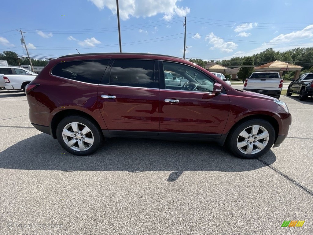 2016 Traverse LT AWD - Siren Red Tintcoat / Ebony photo #3