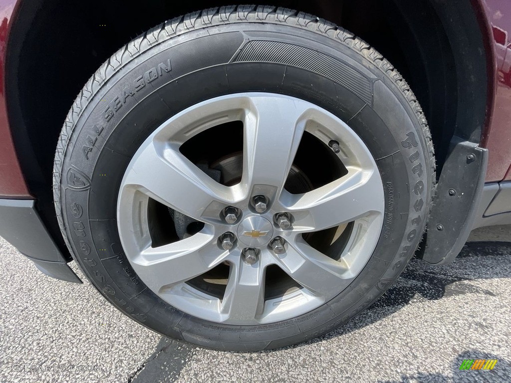 2016 Traverse LT AWD - Siren Red Tintcoat / Ebony photo #5