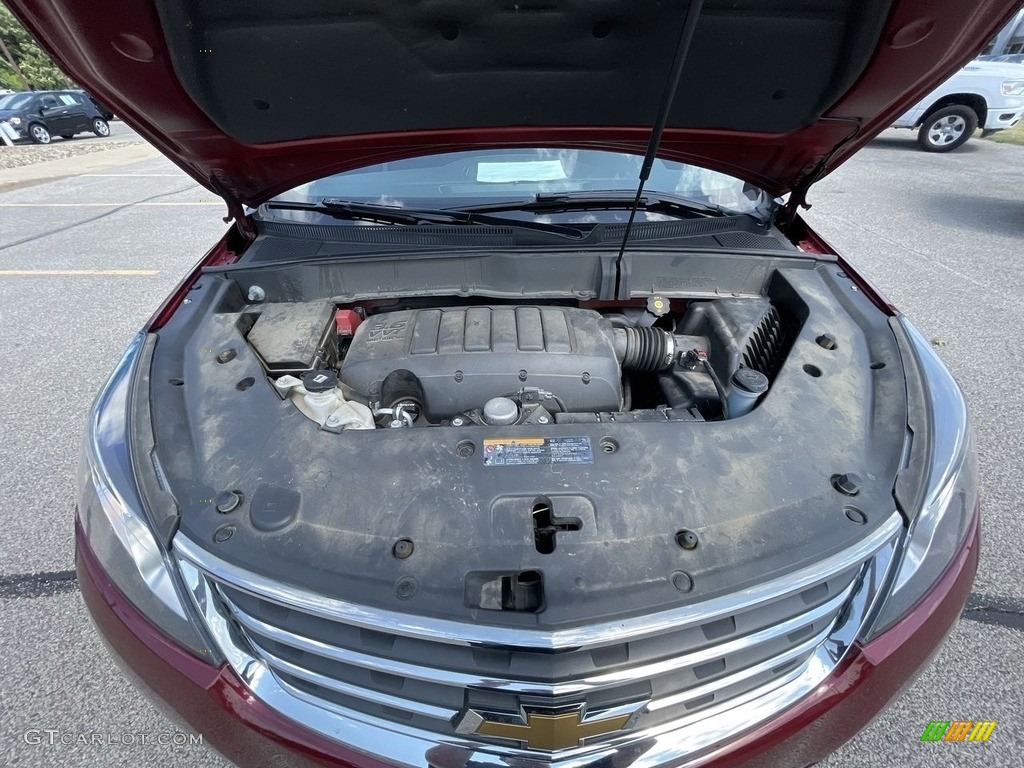 2016 Traverse LT AWD - Siren Red Tintcoat / Ebony photo #18