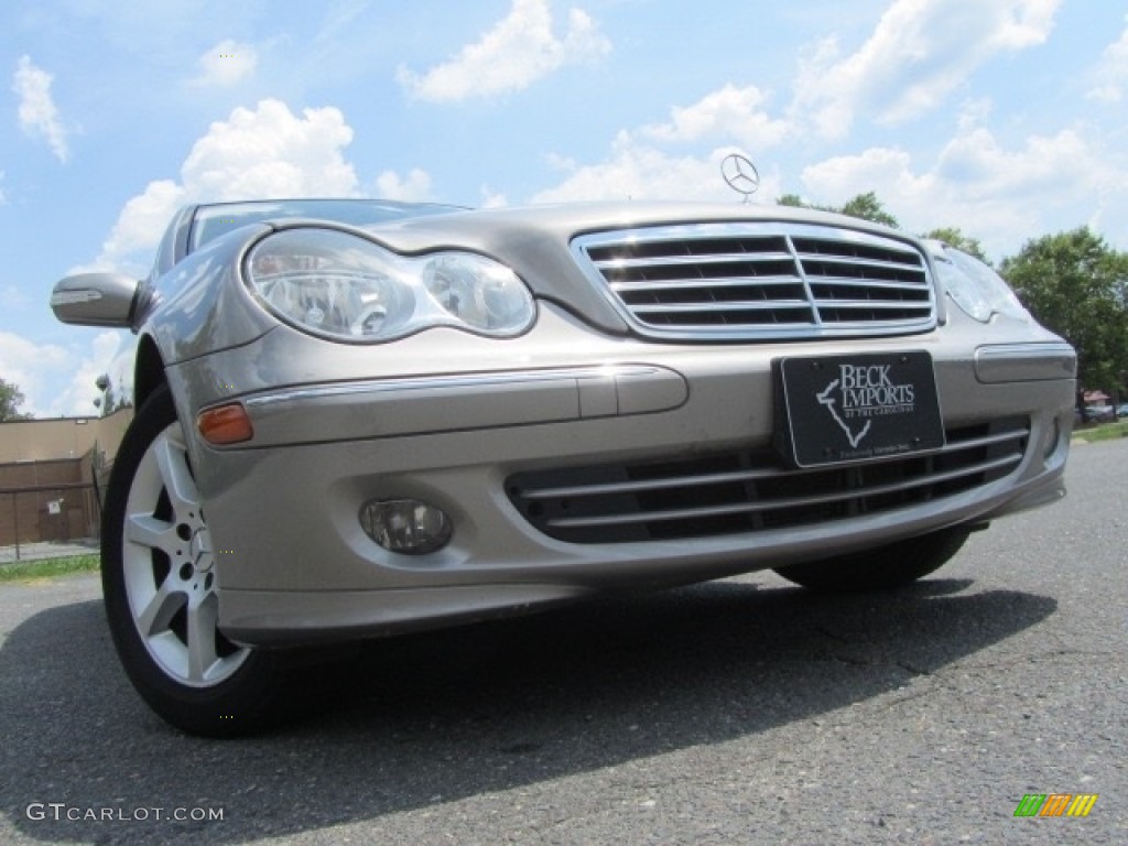 2007 C 280 Luxury - Pewter Metallic / Stone photo #2