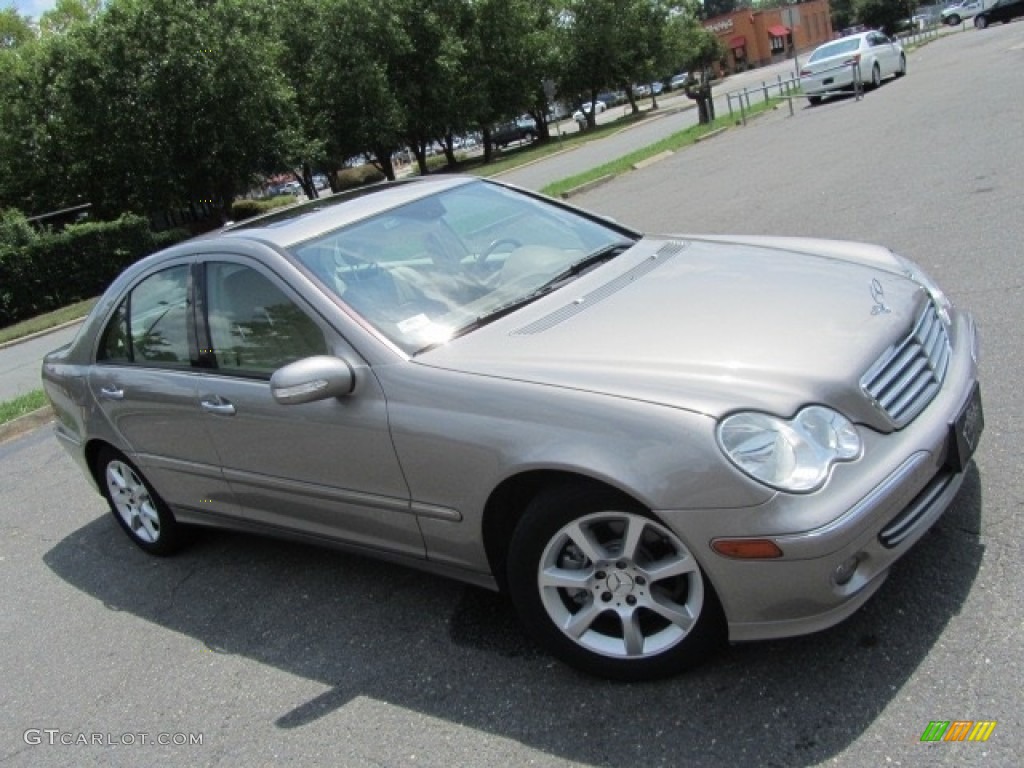 2007 C 280 Luxury - Pewter Metallic / Stone photo #3
